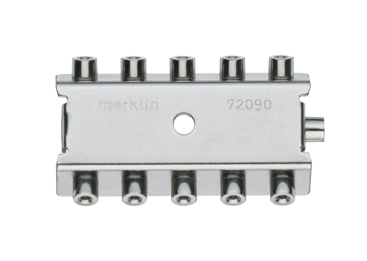 Märklin 72090 Distribution Strip with 11 Connections actual metal accessory photograph 1