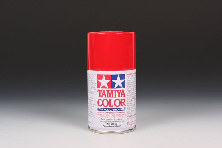 Tamiya PS-2 Red Polycarbonate Spray Paint — exact product reference