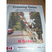 Osborn Models N Scale Crossing Gate Add On 3114 — exact product view