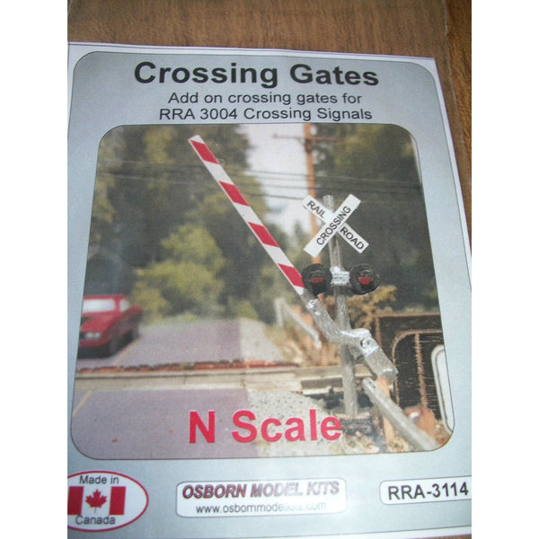 Osborn Models N Scale Crossing Gate Add On 3114 — exact product view