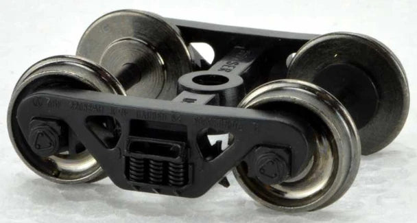 Bowser 40193 HO Scale 100-Ton Roller Bearing Trucks with Metal Wheels (Pair) — exact product view