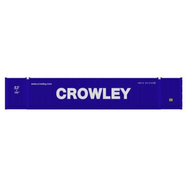 Kato N 53' Intermodal Container Crowley 2 Pack — exact product reference