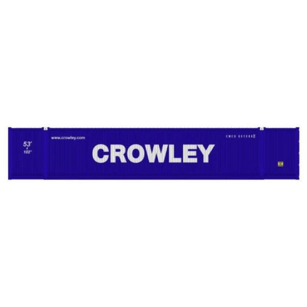 Kato N 53' Intermodal Container Crowley 2 Pack — exact product reference