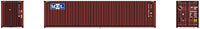 MOL – brown w/ MOL initials Logo– 40' HIGH CUBE containers with Magnetic system, Corrugated-side. JTC # (405086) exact product view 5