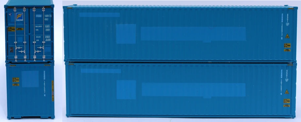 Florens – ex-Hanjin– 40' HIGH CUBE containers with Magnetic system, Corrugated-side. JTC # (405177) exact product view 1