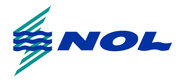 NOL Neptune Orient Lines - 40' Standard height (8'6") corrugated side steel containers. JTC # (405343) exact product view 5