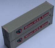 MITSUI O.S.K. LINES (MOL) - JTC # 405522 40' Standard height (8'6") corrugated PANEL side steel containers (405522) exact product view 5