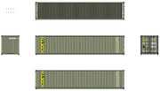 CLOU 40' Std. Height 2-P-44-P-2 'Square Corrugated' side containers JTC # (405551) exact product view 4