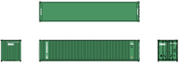 EVERGREEN (early) 40' Std. Height 2-P-44-P-2 'Square Corrugated' side containers JTC # (405554) exact product view 2