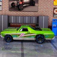 Loose Hot Wheels - 1968 Chevy El Camino - Green