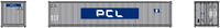 PCL 40' Standard height (8'6") Smooth-side containers. (405661) exact product view 4