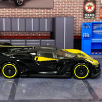 Loose Hot Wheels - Bugatti Bolide- Black and Yellow