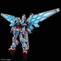 Bandai Mobile Suit Gundam Next Future RX-78F00/E Gundam (EX-001 G.L.R.S.S. Feather Unit) 1/144 Scale Model Kit (Chemical Recycle Ver.) — product view 2