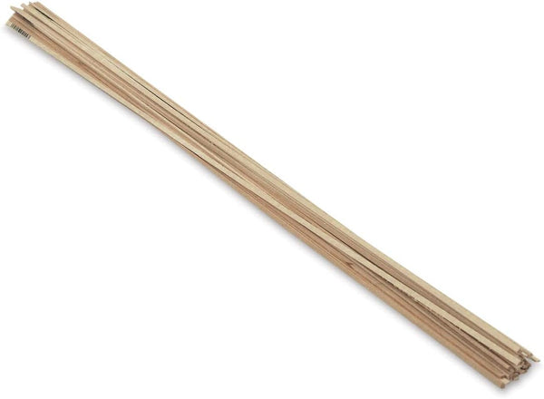 Midwest Products 4024 Basswood Strips, 1/16" x 1/8" x 24" (48-Pack) — exact product view