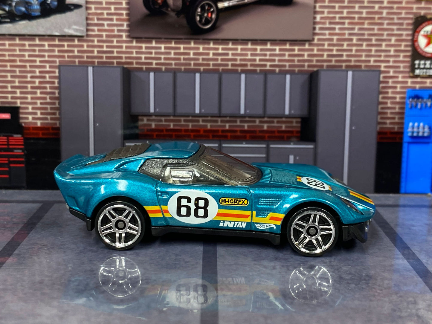 Loose Hot Wheels - El Segundo Coupe - Teal 68