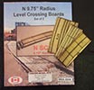 Osborn 3048 N Scale Radius Crossing Boards – 9.75-inch Radius