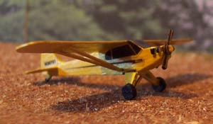 Osborn Model Kits 3089 N Scale Piper J-3 Cub Wooden Kit
