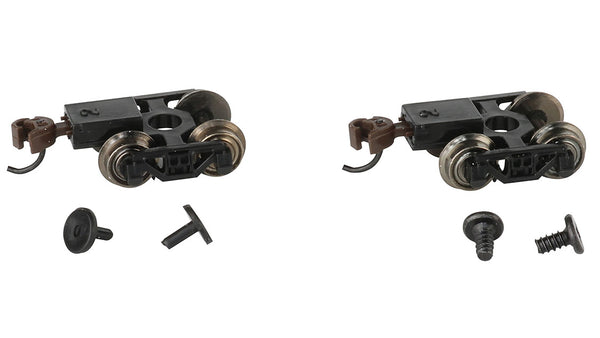 Bachmann N Friction-Bearing Freight Trucks with Wheels — 6 Pairs — manufacturer product view 2