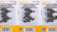Bachmann N Friction-Bearing Freight Trucks with Wheels — 6 Pairs — manufacturer product view 4
