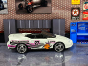 Loose Hot Wheels - 1995 Camaro Convertible - White and Pink Gilstein University 27
