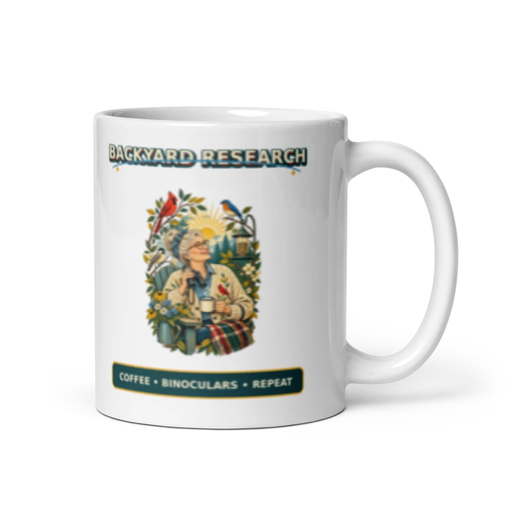 Backyard Research Coffee Binoculars Mug product mockup