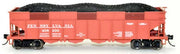 Bowser 43046 HO Scale Pennsylvania H22 Early Lettering Hopper #408200 — exact product view