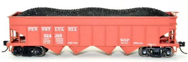 Bowser 43055 HO Scale Pennsylvania H22A Sawtooth Hopper #924399 — exact product view
