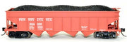 Bowser 43055 HO Scale Pennsylvania H22A Sawtooth Hopper #924399 — exact product view