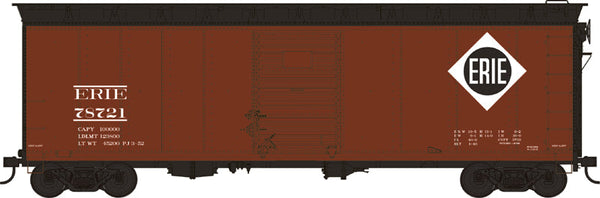 Bowser HO 43158 40' Box Car, Erie #78793 — manufacturer reference
