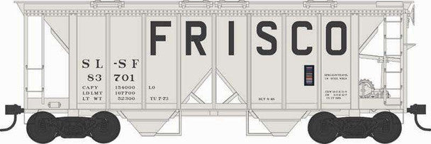 Bowser 43262 HO Scale Frisco H34 Covered Hopper #83701 — exact product view