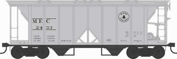 Bowser 43277 HO Scale Maine Central H34 Covered Hopper #2433 — exact product view