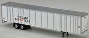 Bowser 43289 HO Scale 40 Foot Vintage Trailer Dart Transit #11202 New — exact product view