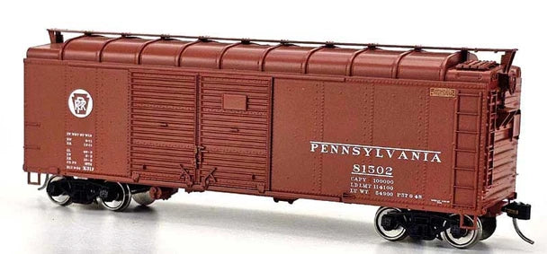 Bowser 43339 HO scale Pennsylvania Railroad X31F round-roof boxcar number 81582