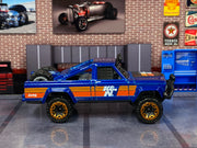 Loose Hot Wheels - 1973 Jeep J10 Pick Up - Blue K&N