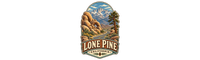 Lone Pine Scenic Road Enamel Camping Mug – California Gift artwork close-up