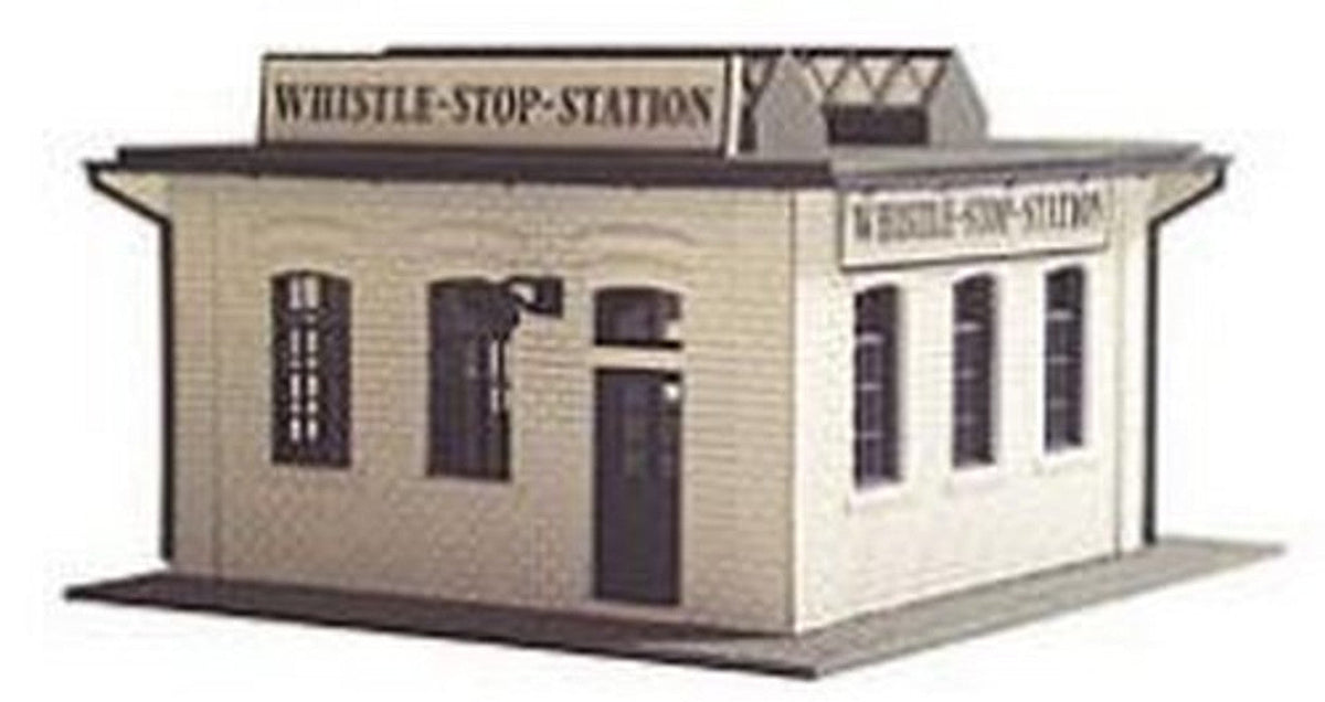 Model Power HO 444 Whistle-Stop Station Kit — exact product view