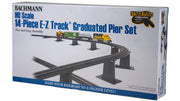Bachmann HO 14-Piece Graduated Pier Set — manufacturer product view 3