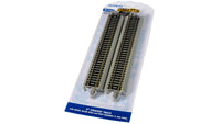 Bachmann HO E-Z Track 9" Straight (Nickel Silver) — manufacturer product view 2