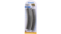 Bachmann HO E-Z Track 18-Inch Auto-Reversing Curves — 4 Pack — manufacturer product view 2