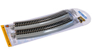 Bachmann HO E-Z Track 18-Inch Auto-Reversing Curves — 4 Pack — manufacturer product view 3