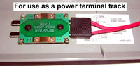Bachmann HO 9" Power Terminal with Insulated Gap (Nickel Silver) — manufacturer product view 3
