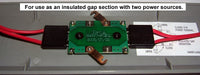 Bachmann HO 9" Power Terminal with Insulated Gap (Nickel Silver) — manufacturer product view 4