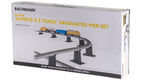 Bachmann N E-Z Track Graduated Pier Set — 16 Pieces — manufacturer product view 2