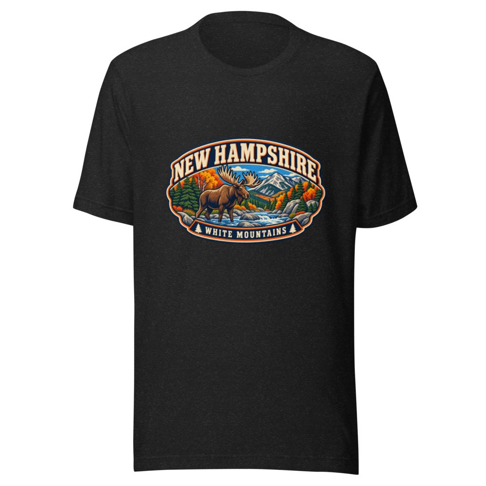 New Hampshire State Heritage Premium T-Shirt product mockup