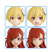 Bandai 30 Minutes Sisters 30MS The Idolmaster: Shiny Colors Option Hair Style & Face Parts (Juri Saijo & Natsuha Arisugawa) Accesory Model Kit — exact product view