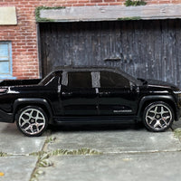 Loose Hot Wheels - Chevy Silverado EV RST - Black