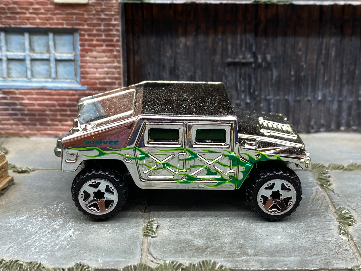 Loose Hot Wheels - Humvee - Chrome