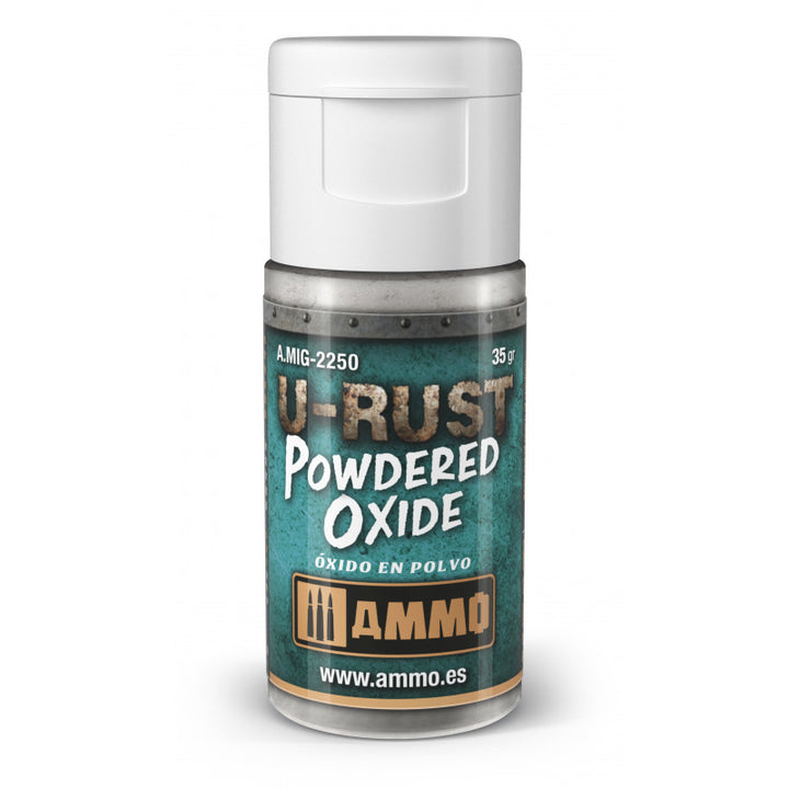 AMMO by Mig Jimenez A.MIG-2250 U-RUST Powdered Oxide – 35 g