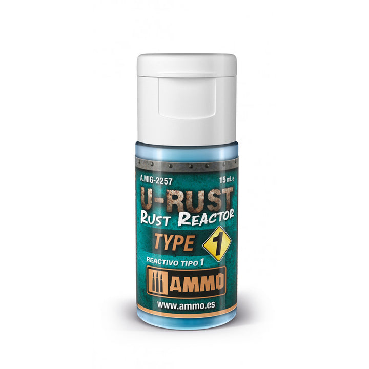 AMMO by Mig Jimenez A.MIG-2257 U-RUST Rust Reactor Type 1 – 15 ml