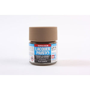 Tamiya Lacquer LP-74 Flat Earth — exact product reference